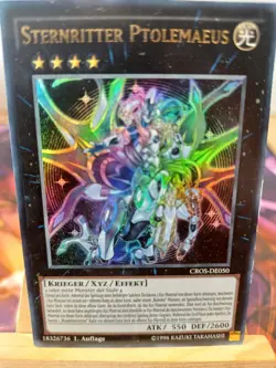 Sternritter Ptolemaeus CROS-DE050 Ultra Rare DE EX YUGIOH - Image 1