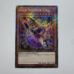 Dark Magician Girl - RA03-EN123 | 1st Edition Platinum Secret Rare C NM YuGiOh! - Image 1