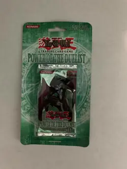 1X Sealed Yu-Gi-Oh Power of the Duelist Blister Pack - Yugioh Sealed TCG 1st Ed - Image 1