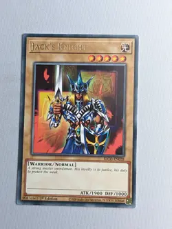 Jack's Knight - KICO-EN028 - Rare 1st Edition Yugioh NM - Image 1
