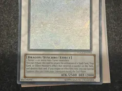 Stardust Dragon (Ghost) TDGS-EN040 The Duelist Genesis Unlimited . - Image 4