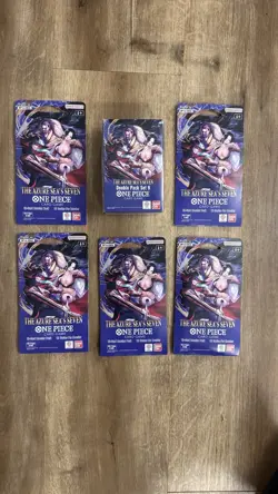 ONE PIECE OP-14: 1x Double Pack Set Vol. 9 AND 5x SLEEVE BOOSTERS PACKS!! - Image 1