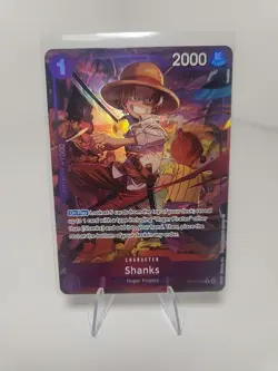 One Piece Shanks (Alt Art) OP13-065 R Carrying on His Will English - Image 1