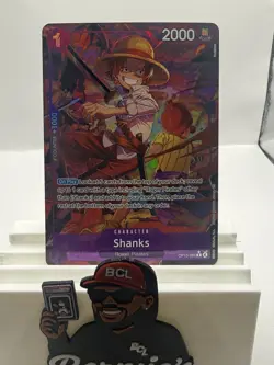 One Piece Shanks (Alt Art) OP13-065 R Carrying on His Will English - Image 1