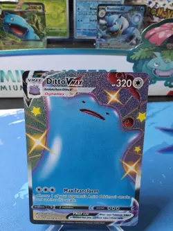 Ditto VMAX SV119/SV122 Pokemon TCG Sword & Shield Shining Fates Ultra Rare NM - Image 1