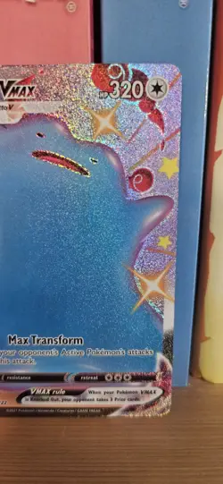 Pokemon TCG Ditto VMAX Full Art Ultra Rare SV119/SV122 Shining Fates - Image 3