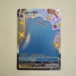 Pokemon TCG Ditto VMAX Full Art Ultra Rare SV119/SV122 Shining Fates - Image 3