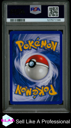 HYPNO-HOLO 1ST EDITION POKEMON GERMAN FOSSIL 2000 8 PSA 7 - Image 2