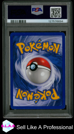 SLEIMOK-HOLO POKEMON GERMAN FOSSIL 2000 13 PSA 5 - Image 2