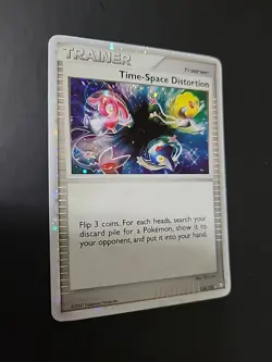 Pokemon Time-Space Distortion 124/123 Mysterious Treasures Secret Rare NM - Image 3
