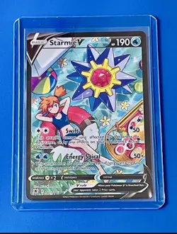 Starmie V Astral Radiance TG13/TG30 Pokemon Card Trainer Gallery 2022 Near Mint - Image 2