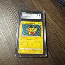 Special Delivery Pikachu - SWSH074 - Sword & Shield Promo - CGC 10 Gem Mint - Image 1
