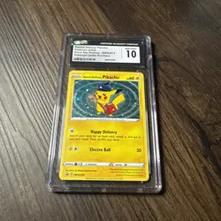 Special Delivery Pikachu - SWSH074 - Sword & Shield Promo - CGC 10 Gem Mint - Image 2