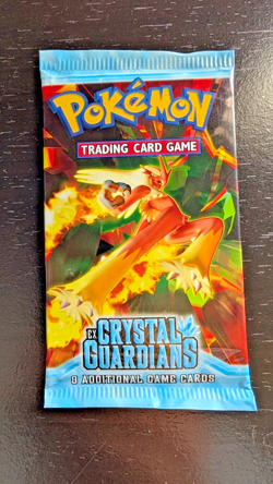 Factory Sealed Pokemon EX Crystal Guardians Booster Pack - Blaziken Art - Image 1