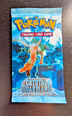 Factory Sealed Pokemon EX Crystal Guardians Booster Pack - Charizard Art - Image 1