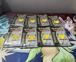 8x 25th Anniversary Celebrations BOOSTER PACK SEALED BRAND NEW - Image 1
