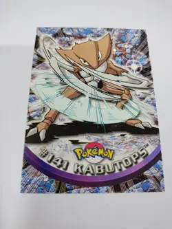 MINT 2000 topps Pokemon TV Animation Edition Series 3 Non Foil #141 Kabutops - Image 1