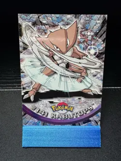 2000 Topps Pokemon TV Animation Edition Series 3 Non Holo #141 Kabutops - Image 2