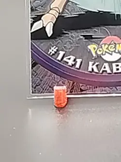 2000 TOPPS CHROME POKEMON TV KABUTOPS #141 - Image 4