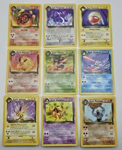 Pokemon Team Rocket COMPLETE SET Uncommon/Common Vintage WOTC 48 Card Lot LP-NM - Image 1
