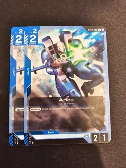 2x Aries (ST02-008) Gundam TCG Card Game - English - Image 1