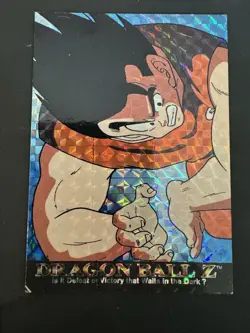 1996 Dragon Ball Z Card #06 Goku Kamehameha Holo Foil Prism - Image 1