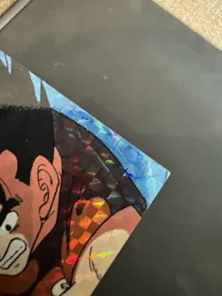 1996 Dragon Ball Z Card #06 Goku Kamehameha Holo Foil Prism - Image 3