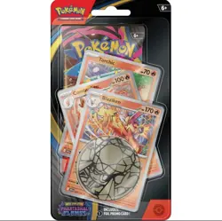 Pokemon TCG: Mega Evolution Phantasmal Flames Blister Pack Blaziken+Hydrapple - Image 2