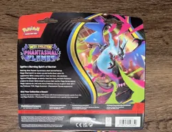 Pokemon TCG: Mega Evolution Phantasmal Flames 3 Booster Pack Blister Sneasel NEW - Image 2