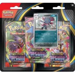 Pokemon TCG Mega Evolution-Phantasmal Flames Booster Blister - 3 Packs (Random) - Image 1
