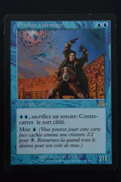 Magic The Gathering MTG VOIDMAGE PRODIGY FRENCH Onslaught LP Lightly Played - Image 1