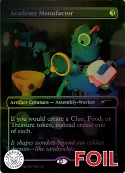 MTG Academy Manufactor (Play Doh) (2195) | NM Foil | Secret Lair Play-Doh {SLD} - Image 1