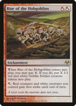 MtG Rise of the Hobgoblins 145/180 Eventide Regular Rare - Image 1