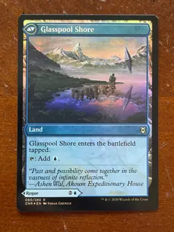 MTG Magic the Gathering Glasspool Mimic Glasspool Shore Zendikar Rising NM - Image 2