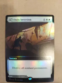 Ondu Inversion (Extended Art) Zendikar Rising Foil - Image 1