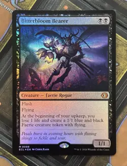 MTG - Lorwyn Eclipsed - Bitterbloom Bearer - M 0088 - Foil - M/NM - Image 1