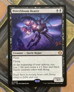 MTG - Lorwyn Eclipsed - Bitterbloom Bearer - M 0088 - Non Foil - M/NM - Image 1