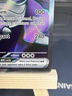 Team Rocket's Nidoking ex - 216/182 - Destined Rivals - Pokemon TCG - Full Art - Image 4