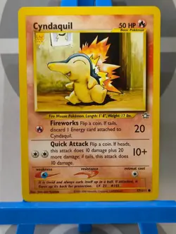 Pokemon TCG - Cyndaquil 57/111 - WOTC Neo Genesis Regular Unlimited Common - NM - Image 2
