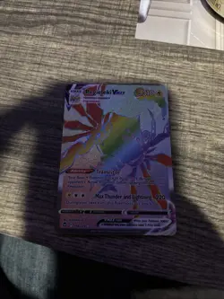 Pokemon TCG Regieleki VMAX Silver Tempest 198/195 Holo Secret Rare - Image 1