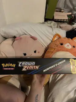 Pokemon Crown Zenith Morpeko V-Union Premium Playmat Collection SEALED - Image 3