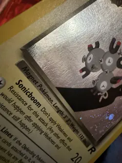 Dark Magneton 11/82 Team Rocket Holo Rare Pokemon TCG - LP/MP - Image 3