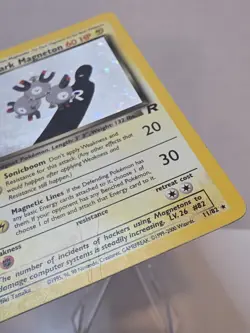 Pokemon Dark Magneton 11/82 Team Rocket Set Holo Unlimited MP - Image 2