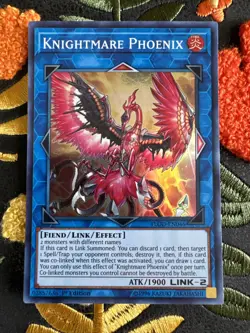 Yu-Gi-Oh! TCG Knightmare Phoenix Flames of Destruction FLOD-EN046 1st Edition... - Image 1