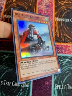 Yu-Gi-Oh! TCG Altitude Knight THSF-EN046 Super Rare 1st Edition NM - Image 2