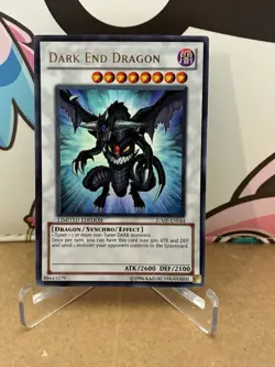 Yugioh Dark End Dragon Shonen Jump Promos JUMP-EN044 Limited Edition VTG Ultra - Image 1