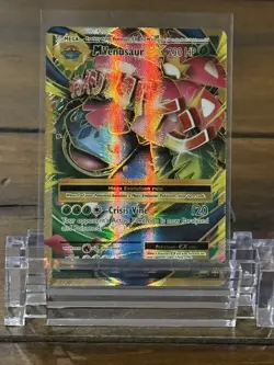 POKEMON TCG M VENUSAUR EX 100/108 EVOLUTIONS ULTRA RARE FULL ART HOLO MEGA - Image 1