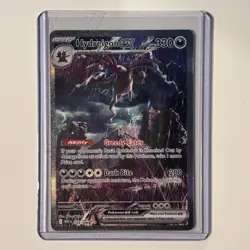 Hydreigon EX SIR Full Art- 169/086 SV White Flare- English- Pokemon TCG Card- NM - Image 1