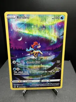 Pokemon TCG SWSH Crown Zenith Keldeo GG07/GG70 Galarian Gallery Full Art NM! - Image 1