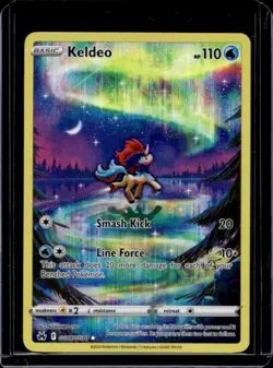 2023 Pokemon SWSH Crown Zenith Keldeo Galarian Gallery #GG07/GG70 - Image 1